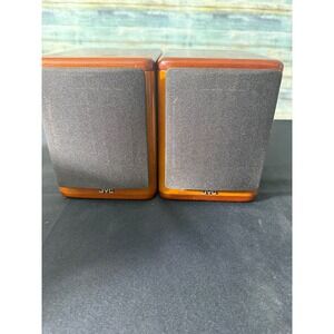 JVC SP-UX7000 Bookshelf Speakers Pair Cherry Wood 20W 4 Ohm Excellent Vintage